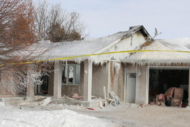 Hemingfored firefighters battle two structure fires