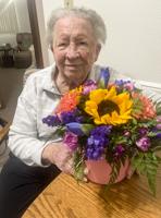 Glady Helzer celebrates 100th birthday