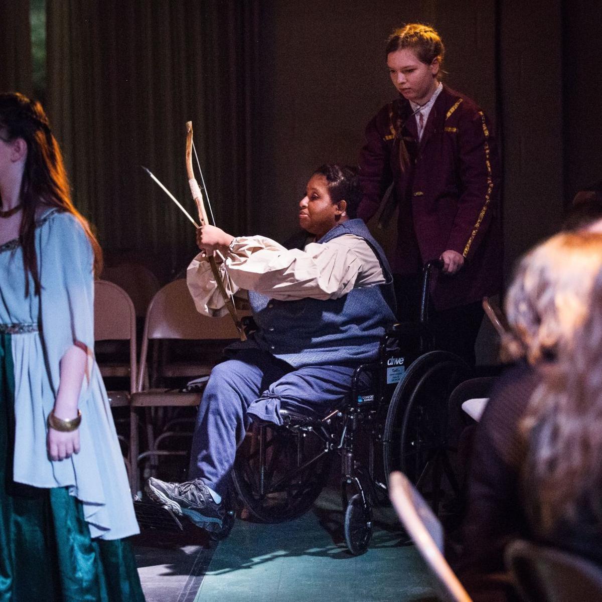 Omaha Theater Taking Down Barriers For Differently Abled Actors Crowds State And Regional News Starherald Com