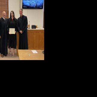Jenifer Gompert sworn in as Morrill County clerk magistrate