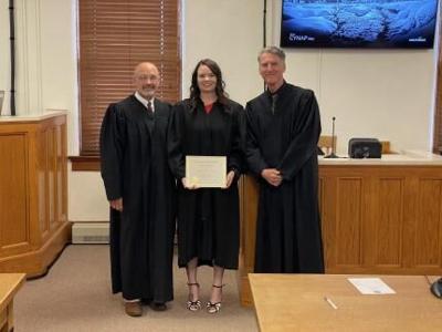 Jenifer Gompert Sworn-In as Clerk Magistrate of Morrill County