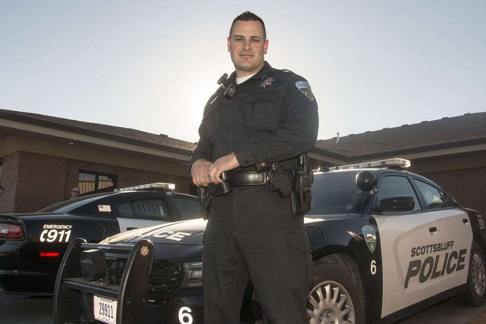 Scottsbluff’s newest police officer gets to work