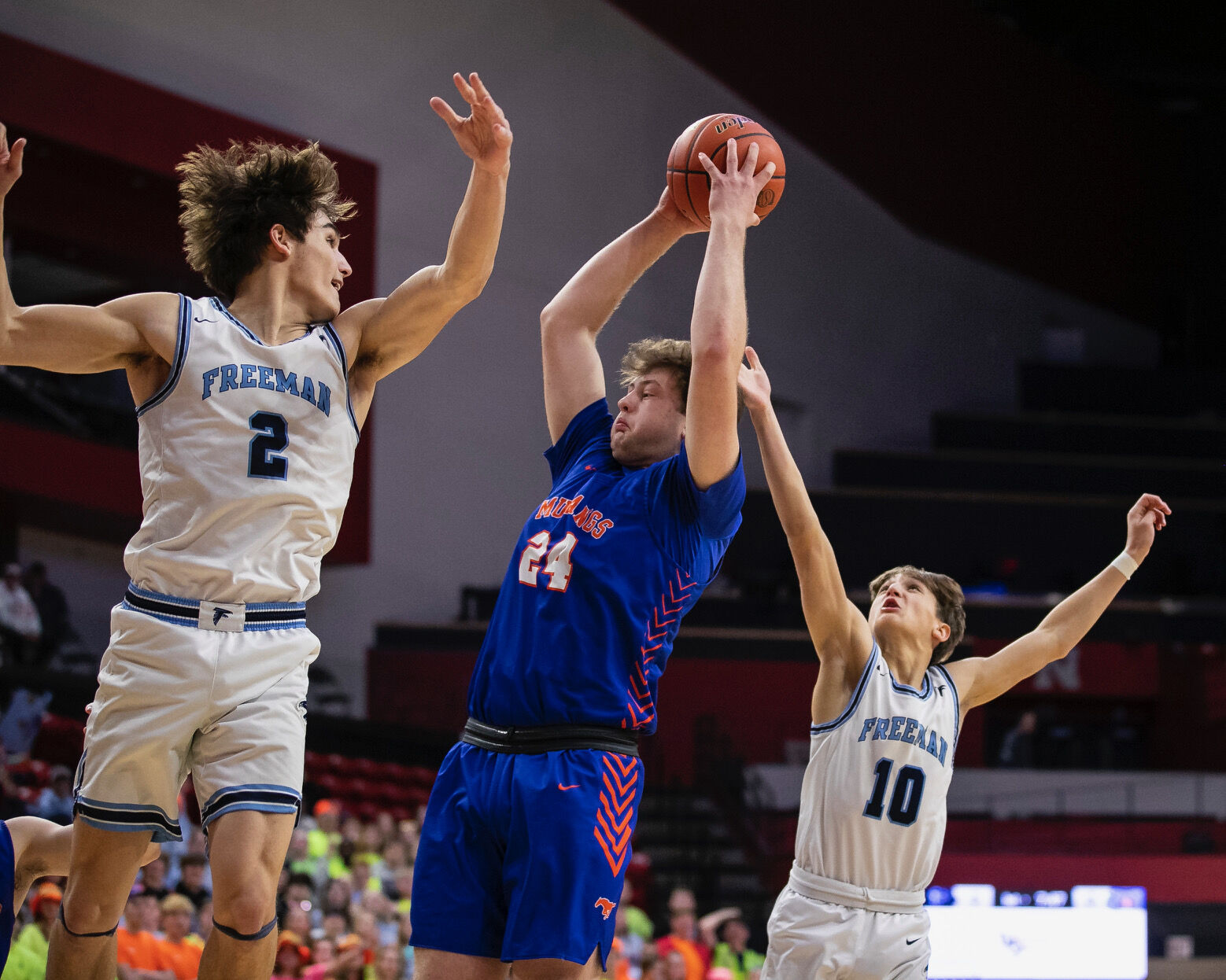 Gordon Rushville boys fall to top seeded Freeman in state