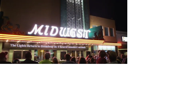 Bringing the lights back to Broadway: Midwest Theater's marquee highlight of downtown again - Vimarsana News