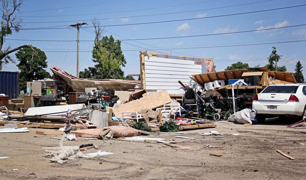 Two tornadoes wreaked havoc in, near Bayard; classified as EF1, EF2