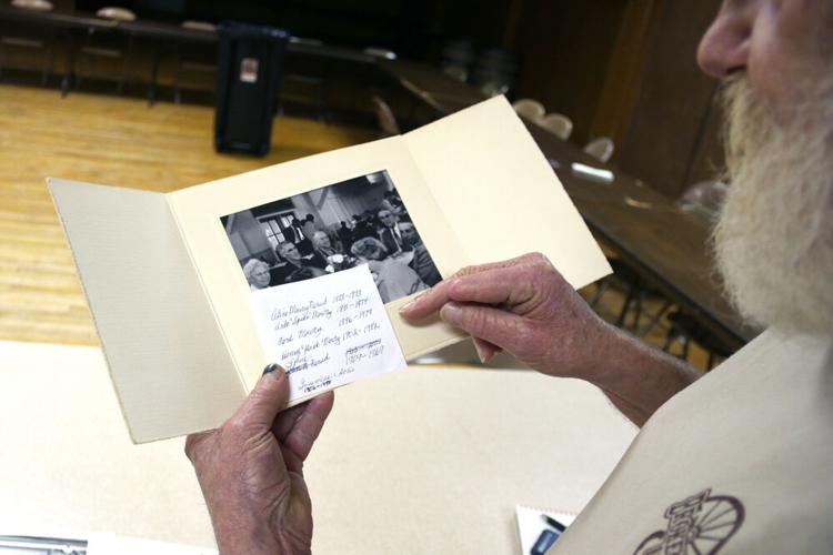 Minatare man discovers art behind restaurant wall