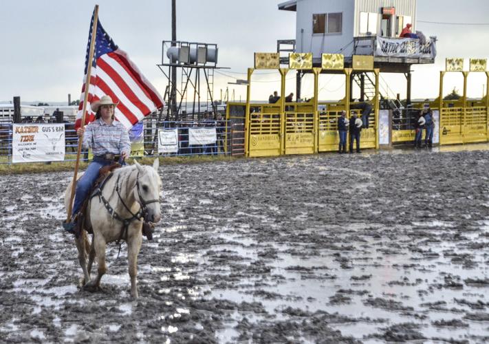 Rains make for a muddy Cattle Capital Rodeo