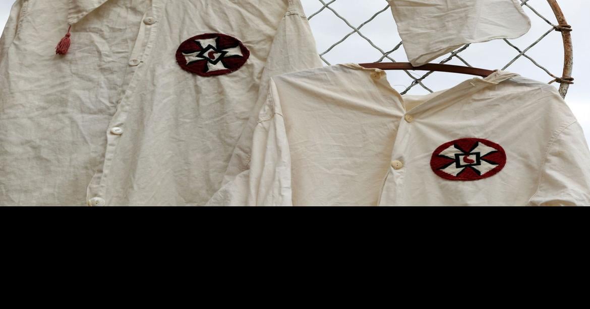 KKK robes unveiled at historical society, but owners kept secret