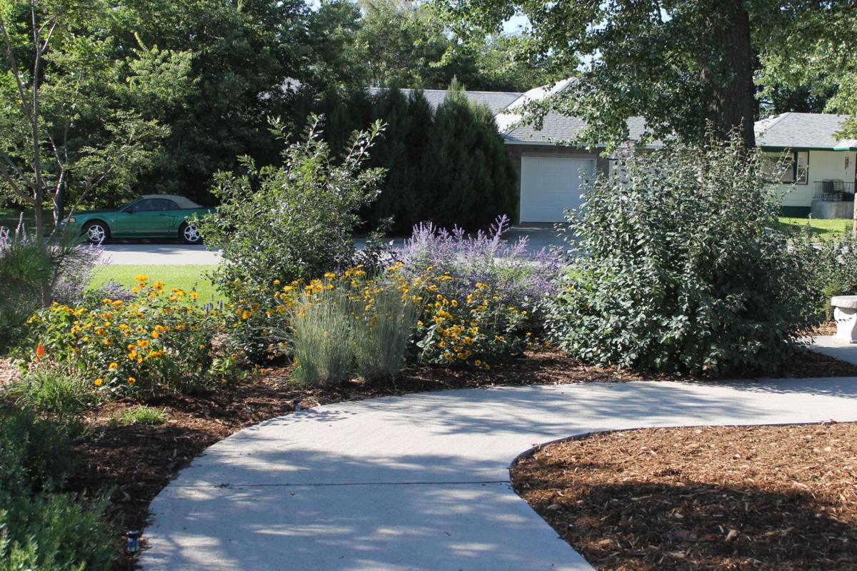 Backyard prayer garden