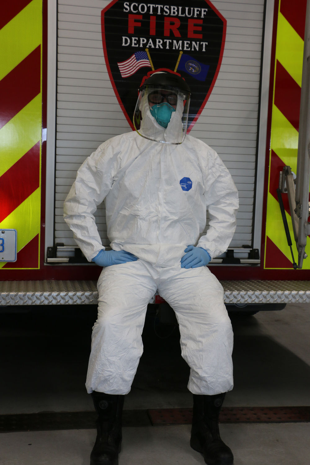 First responders among those needing personal protective equipment