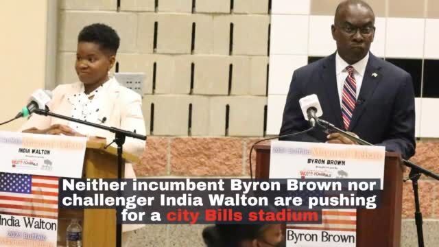 Buffalo Mayor Nominee India Walton Open to New Bills Football Stadium