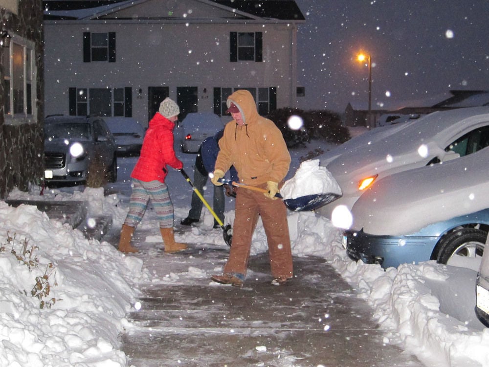 Scottsbluff sees foot of snow with winter storm Local News