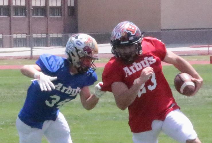 East football, West volleyball get wins in AllStar Games