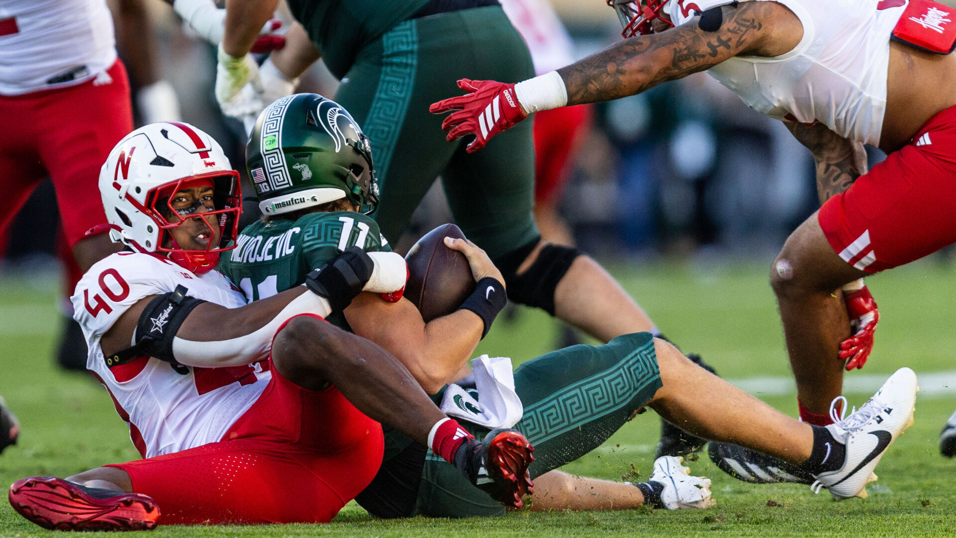 Riley Van Poppel's rise part of Nebraska D-line renaissance