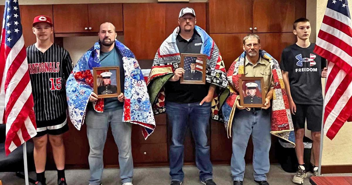 Jerry Linegar Linegar Brothers Receive Quilts of Valor