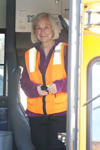 Kissler shares about her 47 years bussing students for Gering