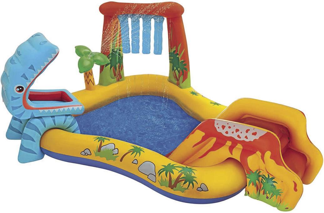 dino mighty inflatable playhouse