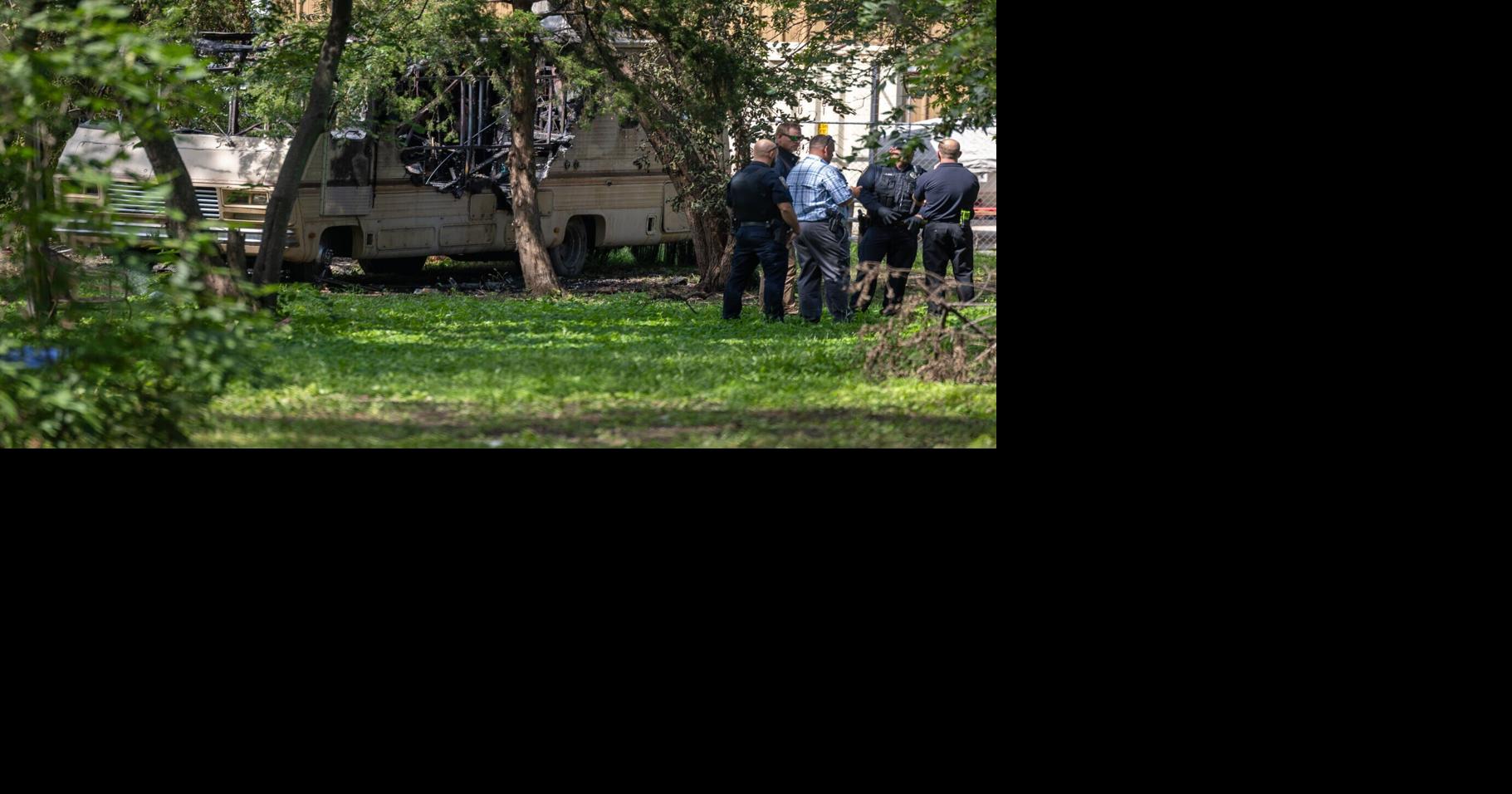 RV fire, 8.26