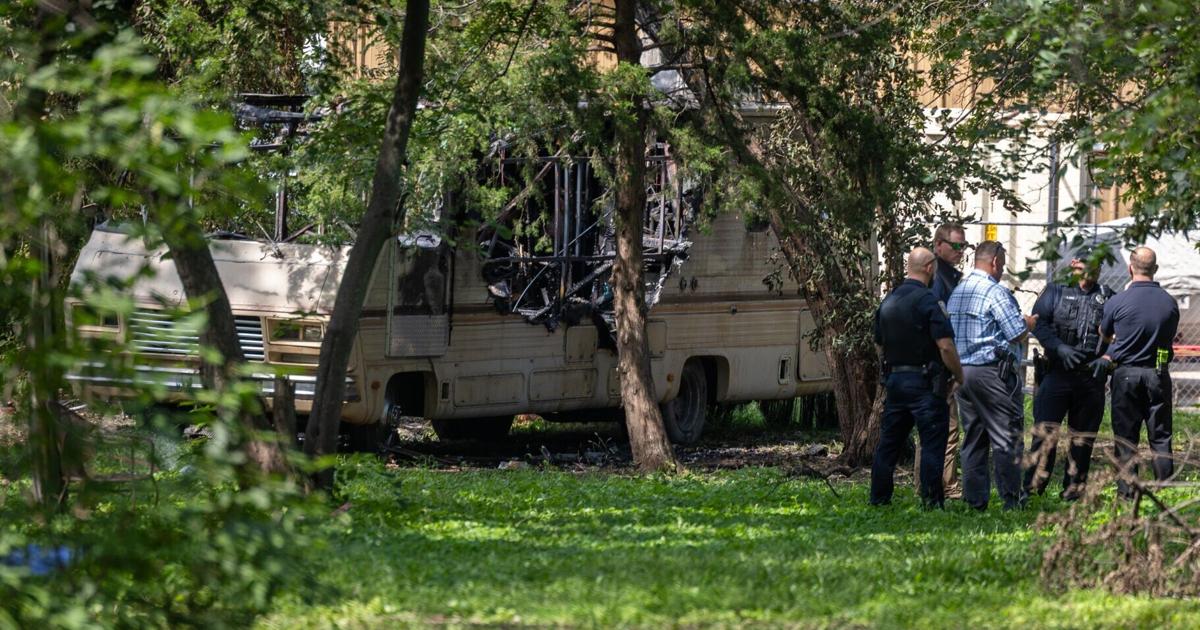 RV fire, 8.26