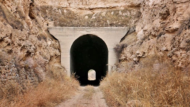 Inside Nebraska's only rail tunnel, the Belmont tunnel