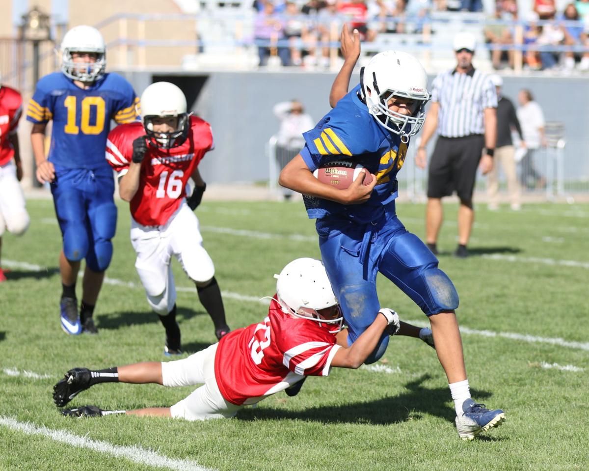 Photos Scottsbluff At Gering 7th Grade Football Game 9 22 2018