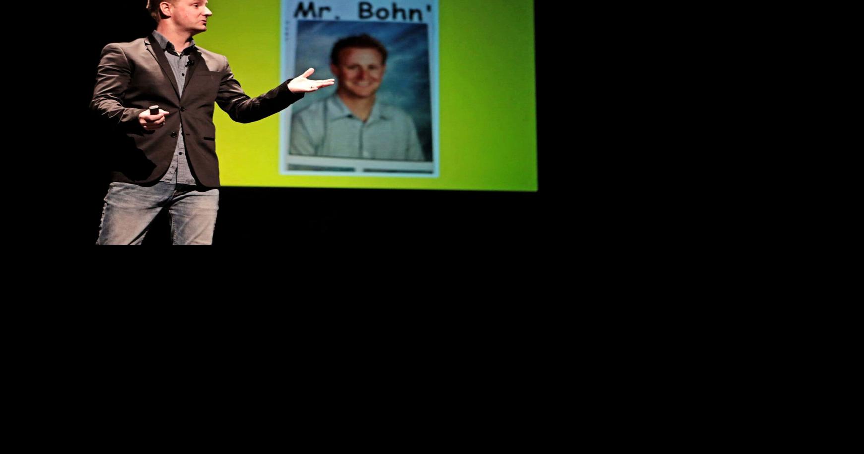 Comedian shares his story of leaving teaching to pursue laughs in ...