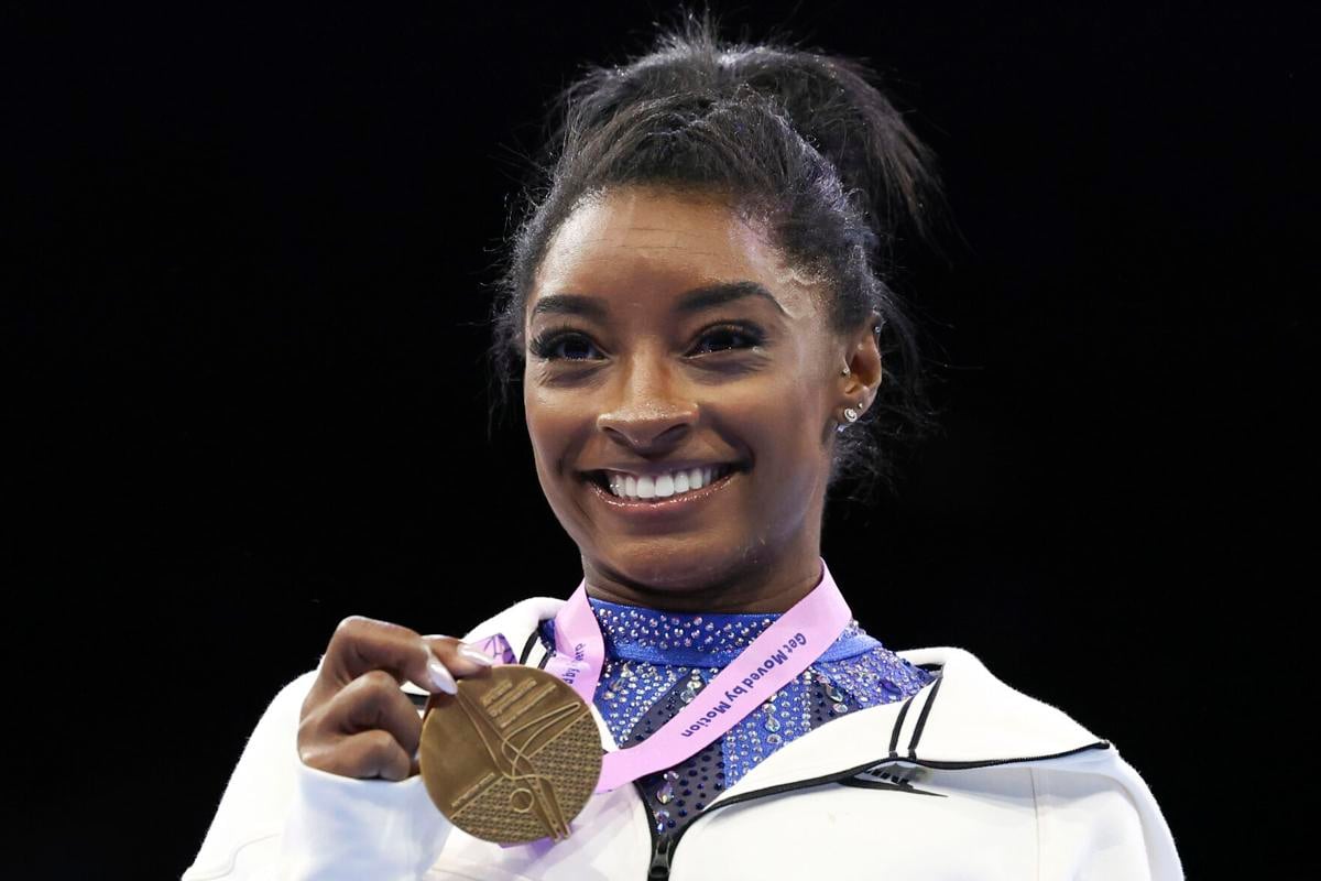 Biles named AP Female Athlete of the Year for third time