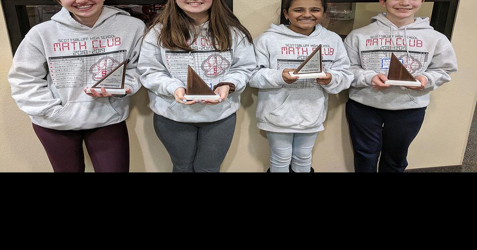 Bluffs Middle School students win regional MathCounts, qualify for state