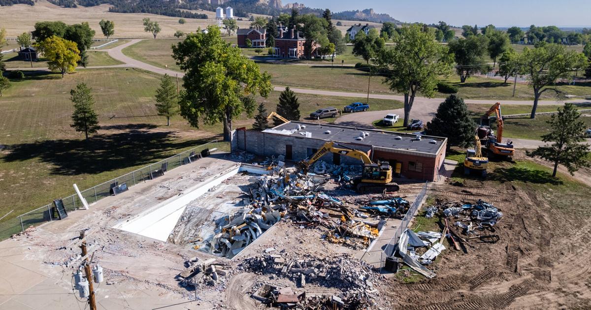 Knight Pool Fort Robinson makes way for new pool