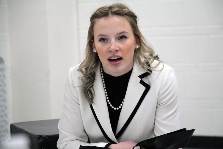 Senior Mackenzie Gable attributes speech success to teammates