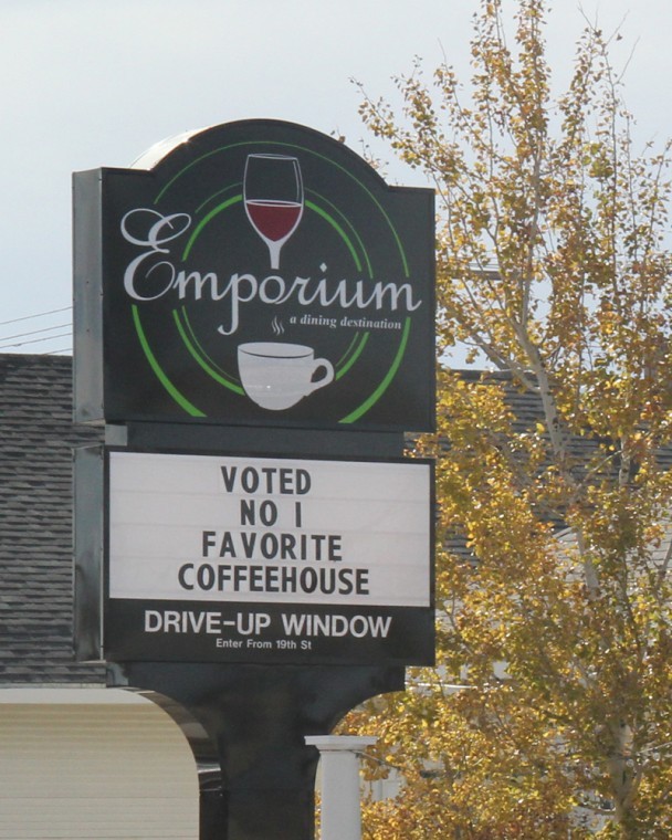 Emporium debuts new coffeehouse, sign News