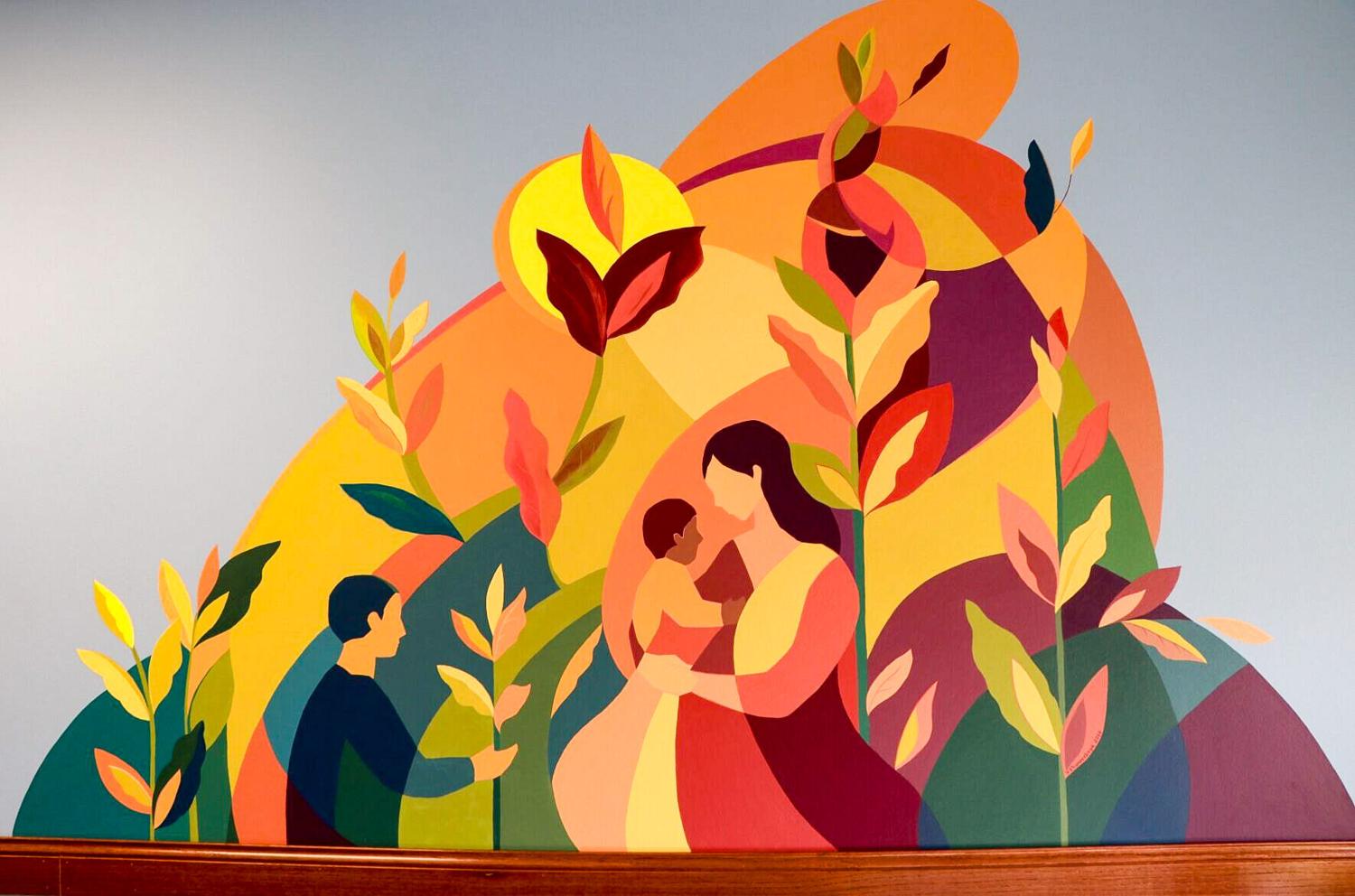 Scottsbluff PPHD office unveils Khanevskaya mural, plans for another