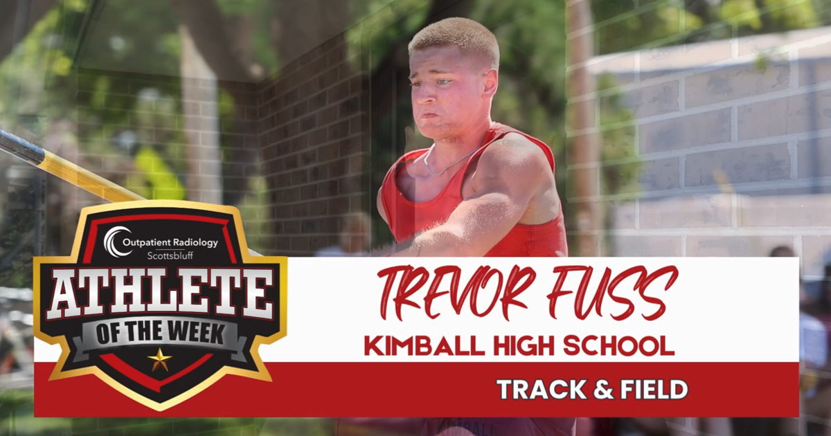 Kimball's Trevor Fuss named Outpatient Radiology Scottsbluff Athlete of the Week