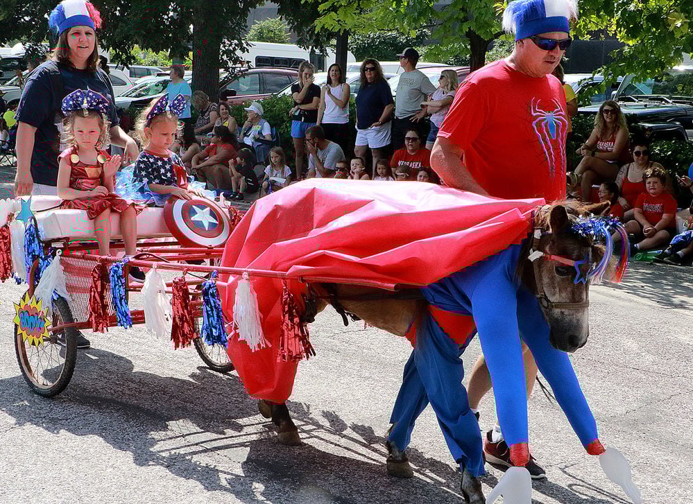 Creativity showcased at Oregon Trail Days' kiddie parade Transports