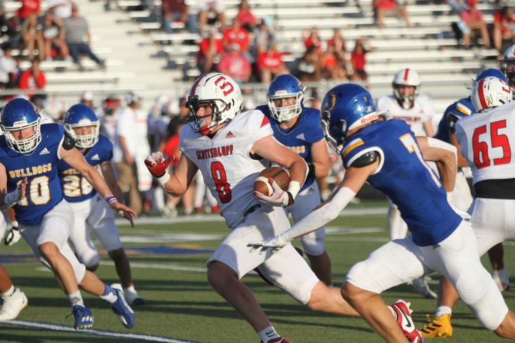 High school football Scottsbluff holds off North Platte's comeback bid