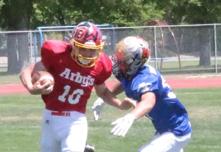 East football, West volleyball get wins in AllStar Games