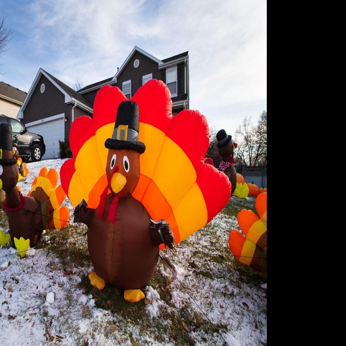 Inflatable Turkey War Is Out Of Control For Omaha Neighbors
