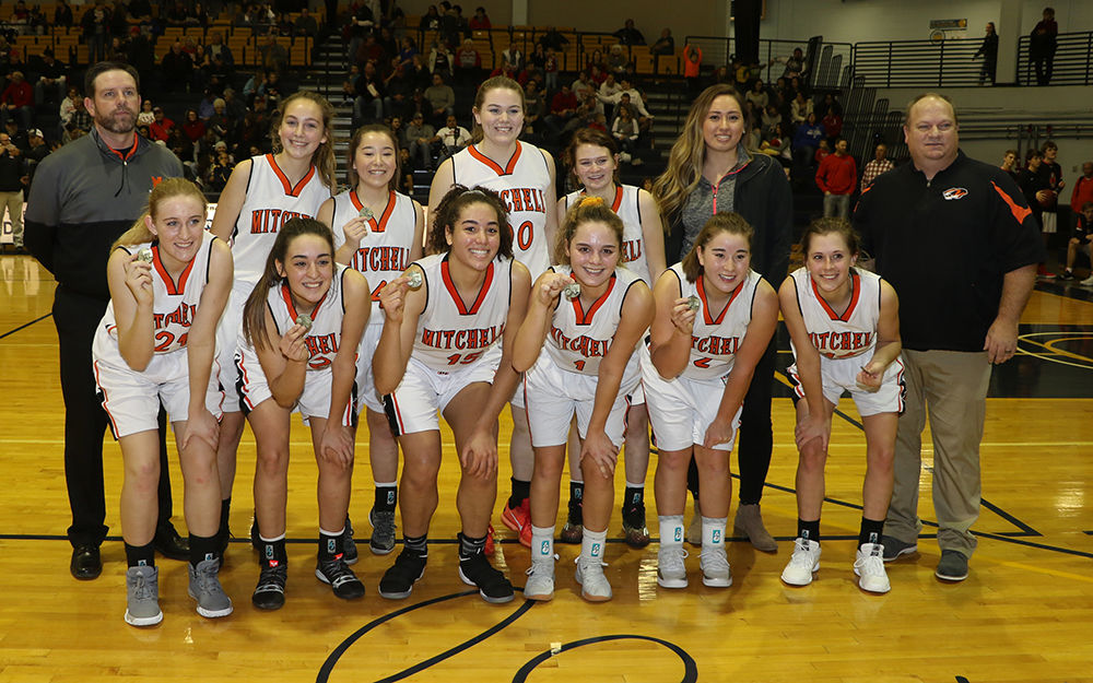 Mitchell girls repeat as Western Conference Tournament champs