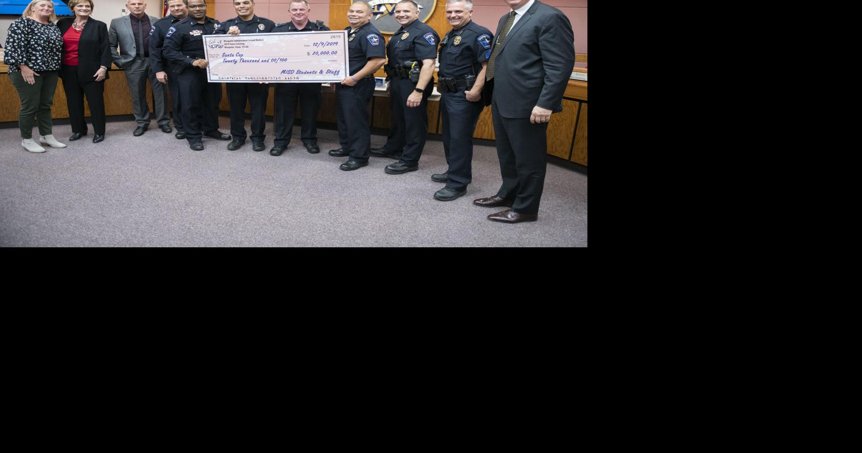 Mesquite ISD teams up with police department to provide holiday cheer