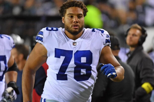 Cowboys Terence Steele at training camp: Never asked to play left guard -  Blogging The Boys