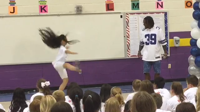 Dallas Cowboys' Brandon Carr helps kick off Play 60 Challenge at Frisco's  Sparks Elementary, Frisco Enterprise