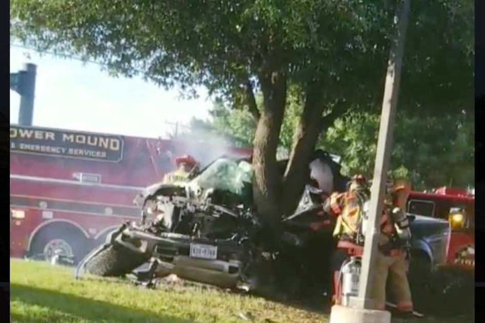 Adult, two children hospitalized after crash in Flower Mound News
