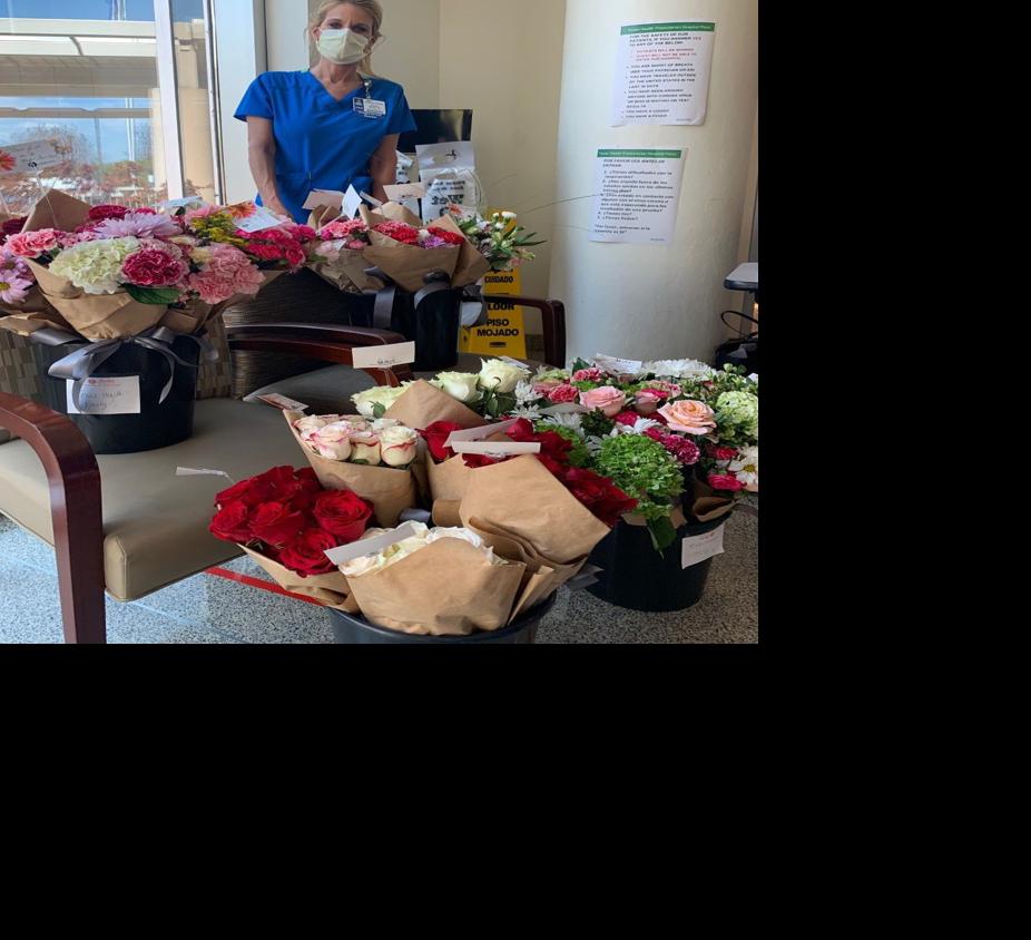 Flowers donated to local hospital News