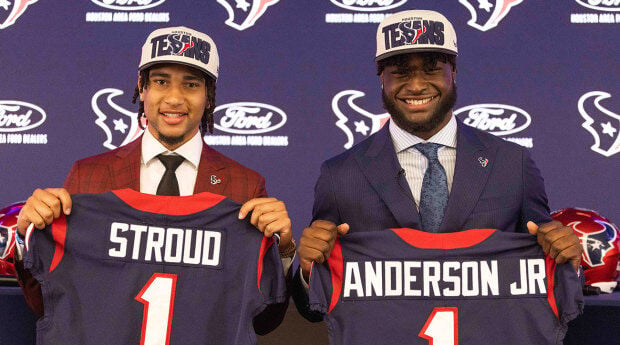 Stroud, Anderson Likely to Top List of Most Popular Texans Jerseys