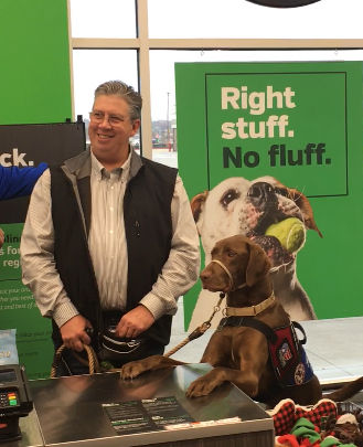 Pet retailer donates $50K to Patriot Paws