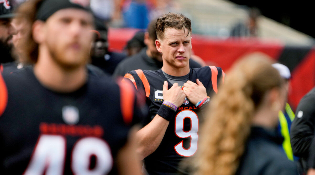 Cincinnati Bengals coach Zac Taylor confirms Joe Burrow (calf