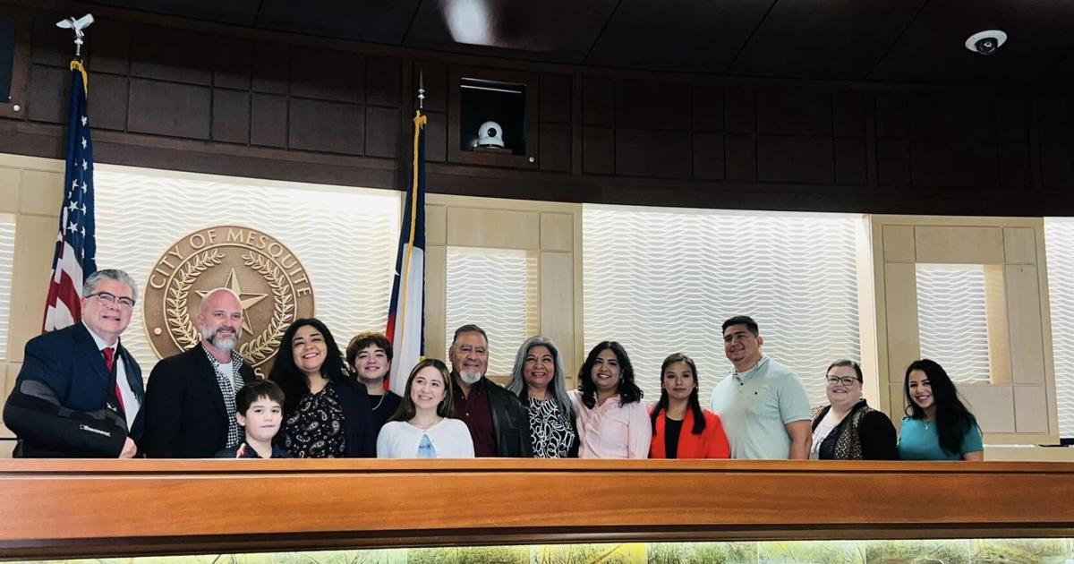 New Mesquite City Council members sworn in