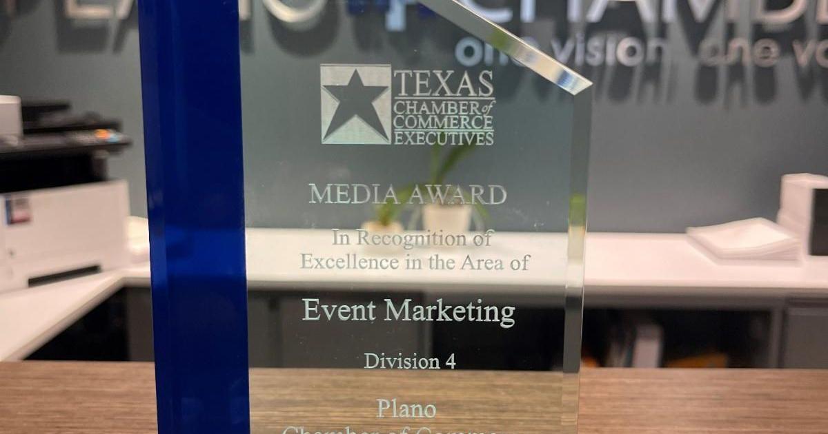Plano Business Briefs: Chamber receives TCCE media award for event marketing - Vimarsana News