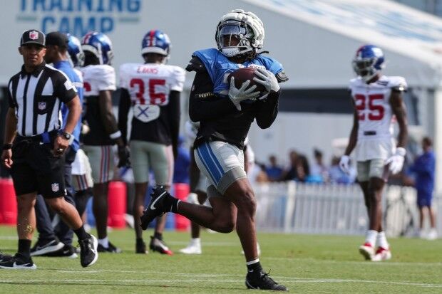 Amon-Ra St. Brown impressing in camp for Detroit Lions - On3