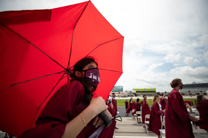 Lewisville High School graduates get their victory lap News